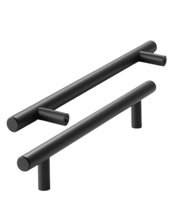 Black Hollow Bar Handle 12x320x380